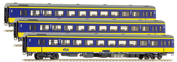 LS Models 44043 - 3pc Passenger Coach Set ICR of the NS